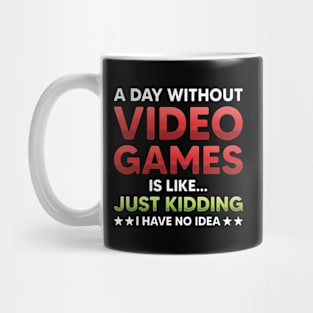 Funny Video Games Sayings Mug